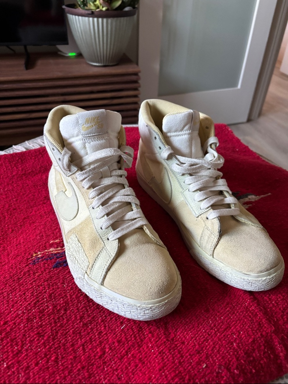 Nike Zoom Blazer Mid PRM- Lemon Wash